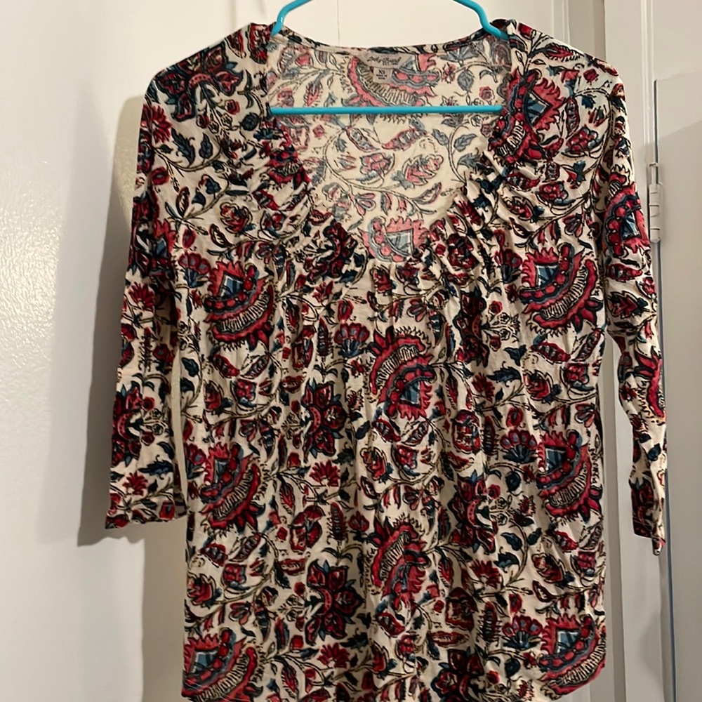Lucky brand blouse. Great condition.